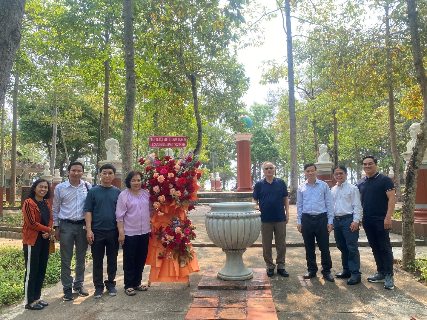 Chuyến viếng thăm Vườn tượng danh nhân Y học – Quy Nhơn, Bình Định