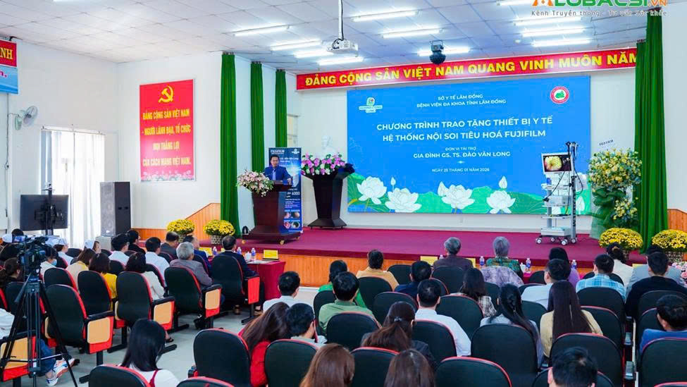 BVĐK Lâm Đồng tiếp nhận hệ thống nội soi tiêu hóa hiện đại, tăng năng lực tầm soát tuyến tỉnh